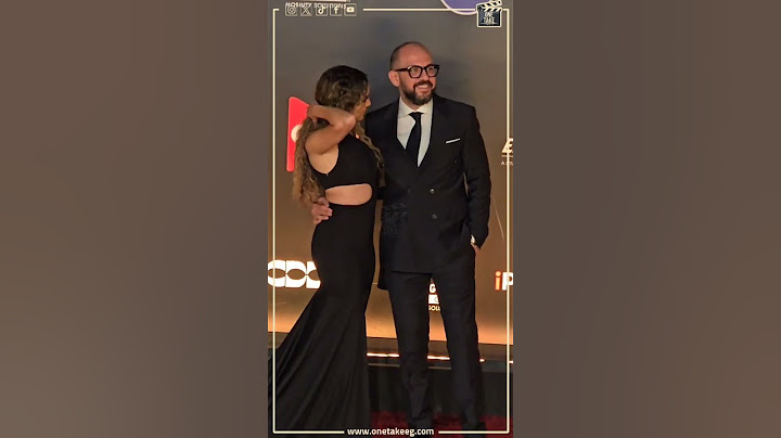 أول ظهور لـ أحمد حافظ زوج جميلة عوض على ريدكاربت مهرجان الجونة السينمائي #مهرجان_الجونة #جميلة_عوض