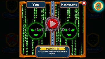 HACKER.EXE VS HACKER.EXE | FINAL BOSS  vs GIANT BOSS TOURNAMENT | Stick War Legacy Mod | Stick789MOD