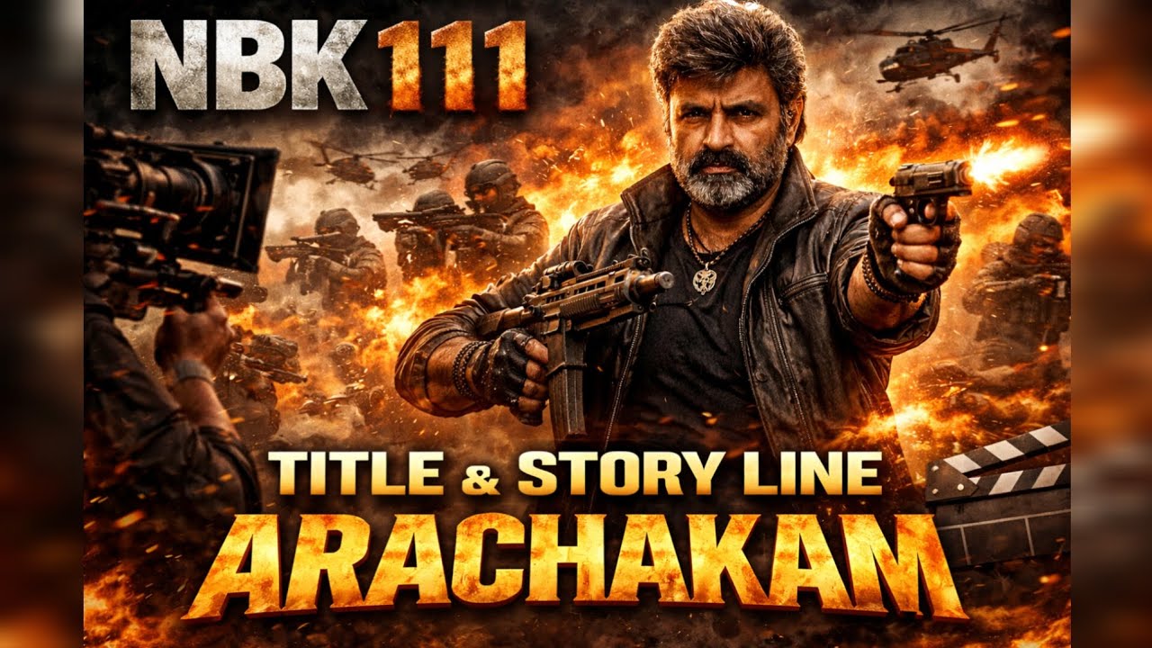 NBK 111 TITLE & STORY LINE ARACHAKAM 🔥 Balayya Rampage Begins Look Breakdown & Shooting Spot Details
