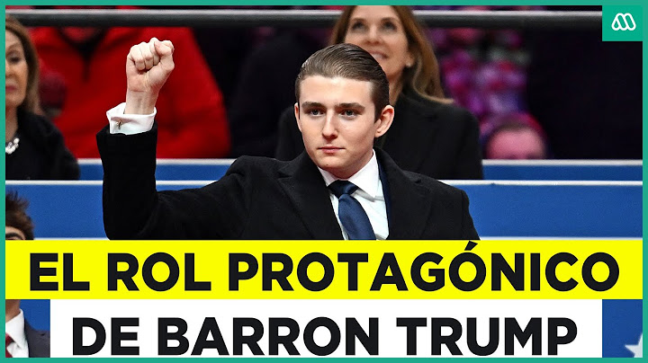El heredero de Donald Trump: El rol protagónico de Barron Trump