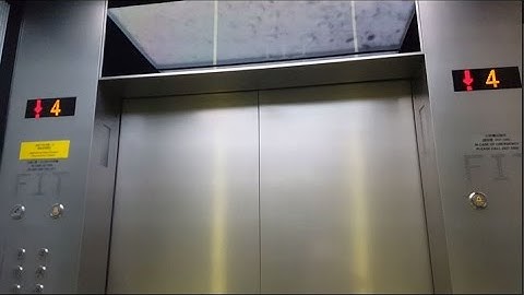 Tastefully Modernized Otis Traction Elevator in Macau