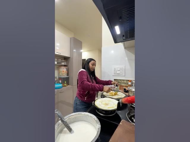 Punjabi Sasural mein banaya South Indian 😋 #Shorts #Food #Viral