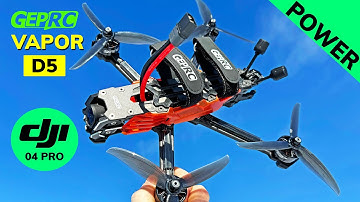 GEPRC Vapor D5 with DJI 04 PRO Camera - It
