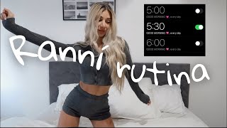5:30 AM RANNÍ RUTINA / self care & workout