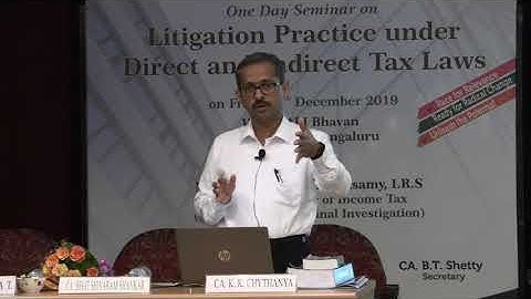 Direct Taxes – Appeals before HC and SC,