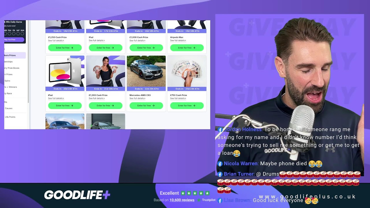 £1000 CASH and £50 SITE CREDIT GIVEAWAY