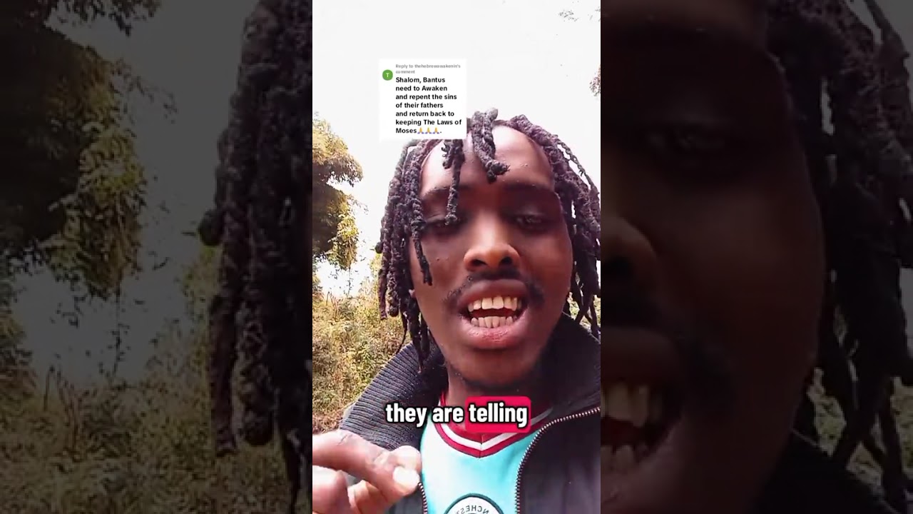 Bantus should go back to keeping the Law