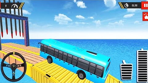 Impossible Offroad Uphill Bus Stunt Racing Game #2 | Bus Games | Bus Driving | Games To Play