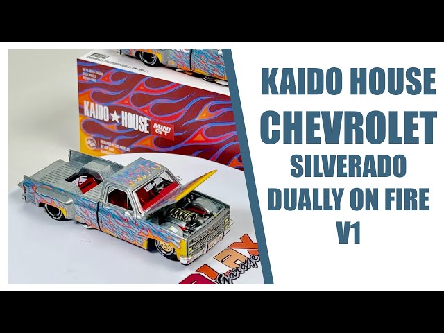 街道ハウス CHEVROLET SILVERADO FIRE (チェイス) Chase Kaido House Chevrolet Silverado Dually On Fire V1