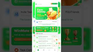 per refer 100 rupees instant withdrawal #gainadda#winmate#earningapp#earnmoneyonline#wingoapp