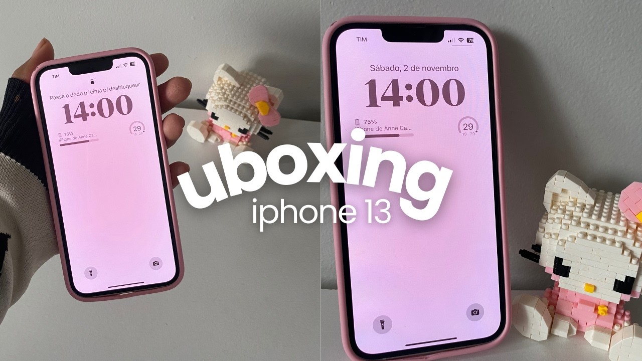 Iphone 13 (128gb) | unboxing + organizando💗