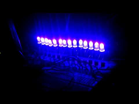 music visualizer using microcontroller