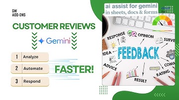 Turn Customer Feedback into Action: AI Assist for Gemini Google Sheets