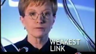 The Weakest Link bumper & Fear Factor promo, 2001