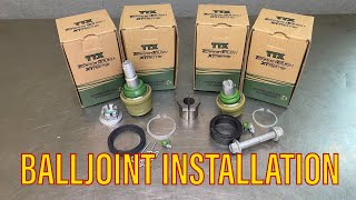 Mevotech TTX™ ball joint Installation on the shop truck!!!