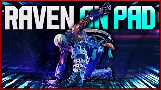 WAVE DASH & OPTIMAL COMBOS with Raven on PAD | Tekken 8