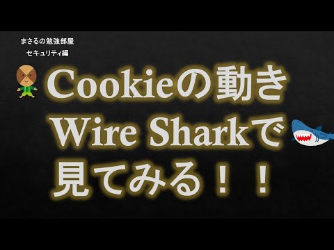 【#19 Cookie 】Wireshark 解析 セキュリティのお勉強