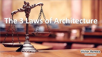 The 3 Laws of Architecture @ European Software Crafters Community