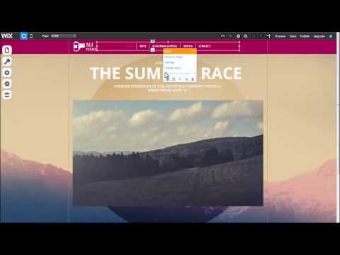 HTML Website Builder | Fixed Position Header/Footer
