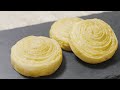 カスタードクリーム折り込みパンの作り方 | Custard Marble Bread Recipe