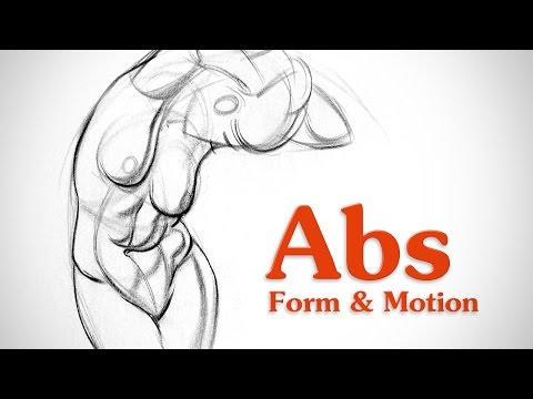 Abs Cartoon Drawing