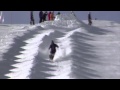 Freestyle mogul skiing