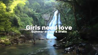 Summer walker & drake - girls need love (remix) clean+lyrics Resimi