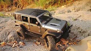 Rc Jeep 1/12 scale MN128 Rc rubicon adventure crawler