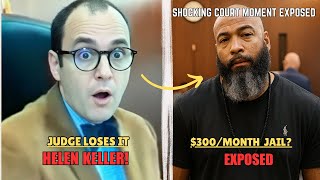Judge Fleischer DRAGS  39-Year-Old &quot;Bum&quot; Defendant  Judge LOSES IT Man Making $300/Month  ULTIMATE