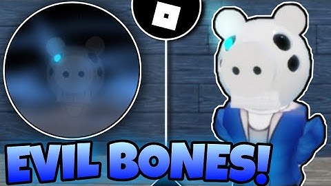 How To Get ‘‘EVIL BONES’’ BADGE + SANS PIGGY MORPH | Piggy RP : Infection | Roblox