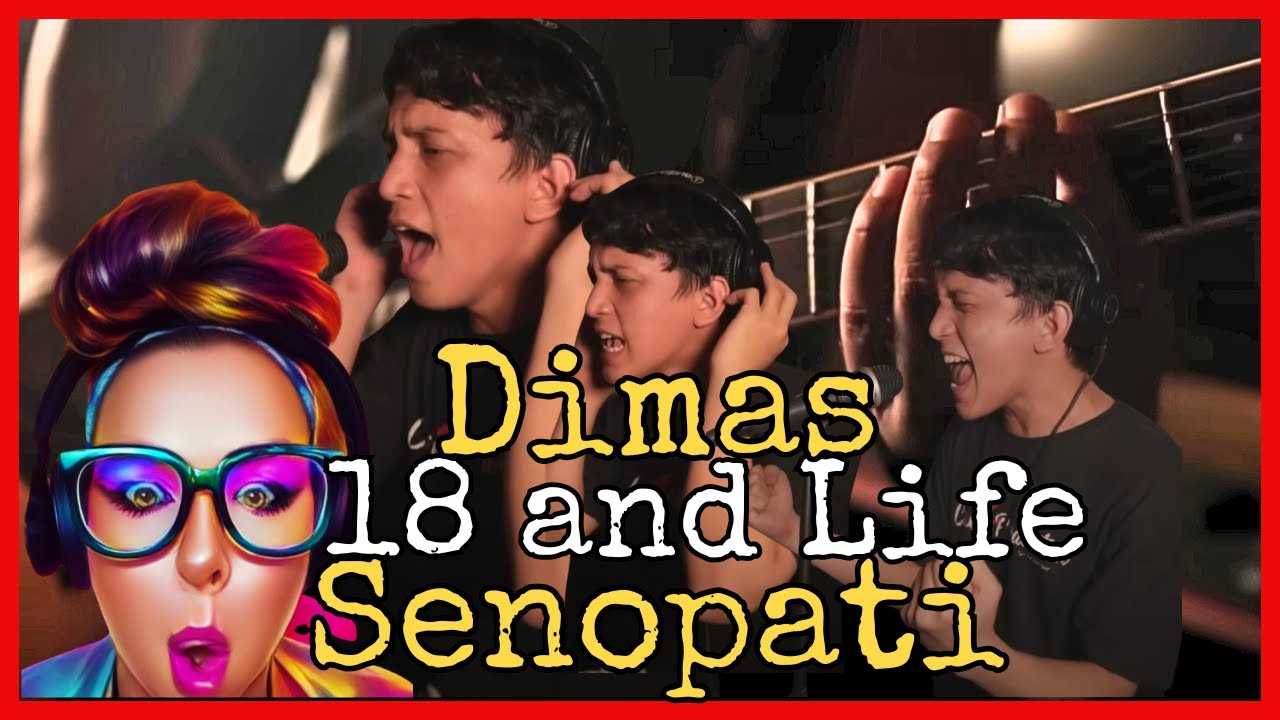 Димас Сенопати — «18 и жизнь» (кавер Skid Row) GRITTY! Blind Reaction