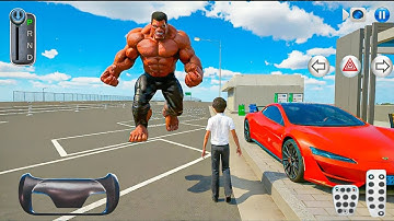 The Boy Meets Red Hulk in 3D Driving Class 😱🔥 Android Gameplay 2025 -  3d Driving Class latest video