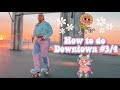 Downtown #3 + #4 tutorial | Downtown grade school | Roller Dance SkatE Tutorial | Downtown Variation