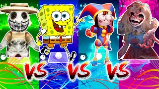 Zoonomaly origin story   Spongebob  Digital Circus 2 Miss Delight Who Is Best in Tiles Hop