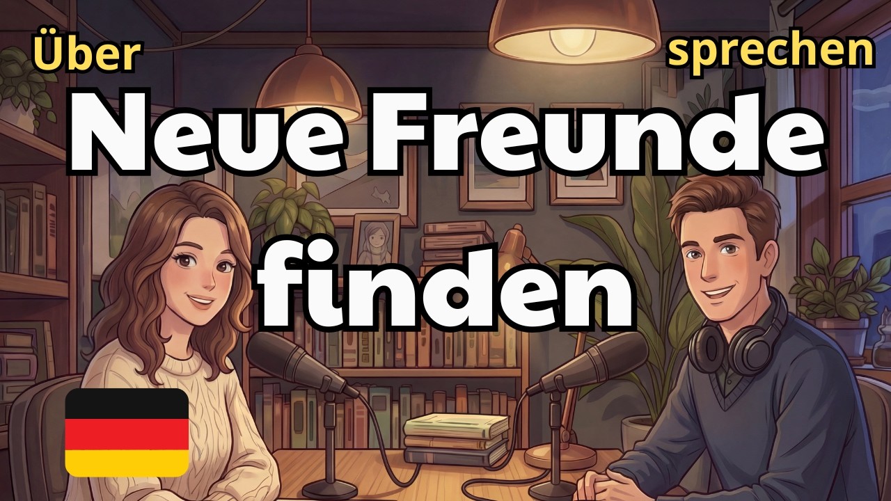 Essential German Phrases for Making New Friends | Easy Small Talk in German | German Podcast