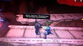 WoW End of chain quest in Stonetalon Mountain(Krom`gars death)