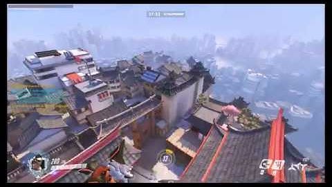 Out of map Overwatch Hanamura (Anniversary Patch)