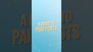 Onlyfans - A guide to paid posts