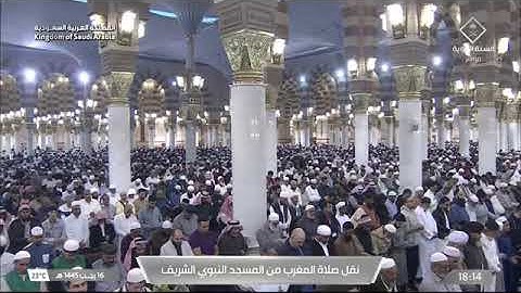 ‏' خواتيم سورة النمل ٨٩ - ٩٣۞‏سورة الزلزلة كاملة ' الشيخ #عبدالباري_الثبيتي صلاة المغرب ١٦-٧-١٤٤٥؟هـ