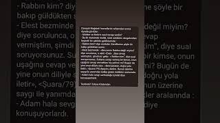 Cüneyd-I Bağdadi Hazretlerini Vefatından Sonra Rüyada Gördüler Münker Ve Nekire Nasıl Cevap Verdin