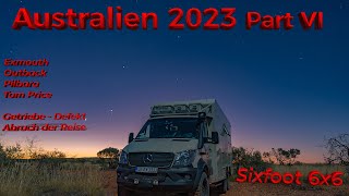 Australien 2023 Part VI (Ins Outback und Getriebeschaden)