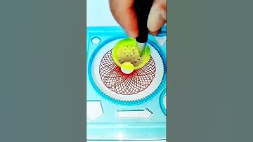 amazing spirograph art #shorts #shortsvideo
