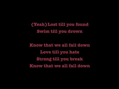 All fall down - One Republic + lyrics