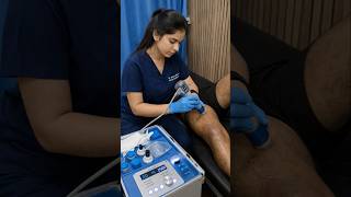 Shockwave Therapy for Thigh Muscle Pain Fast Recovery Physiotherapy Treatment#painrelief