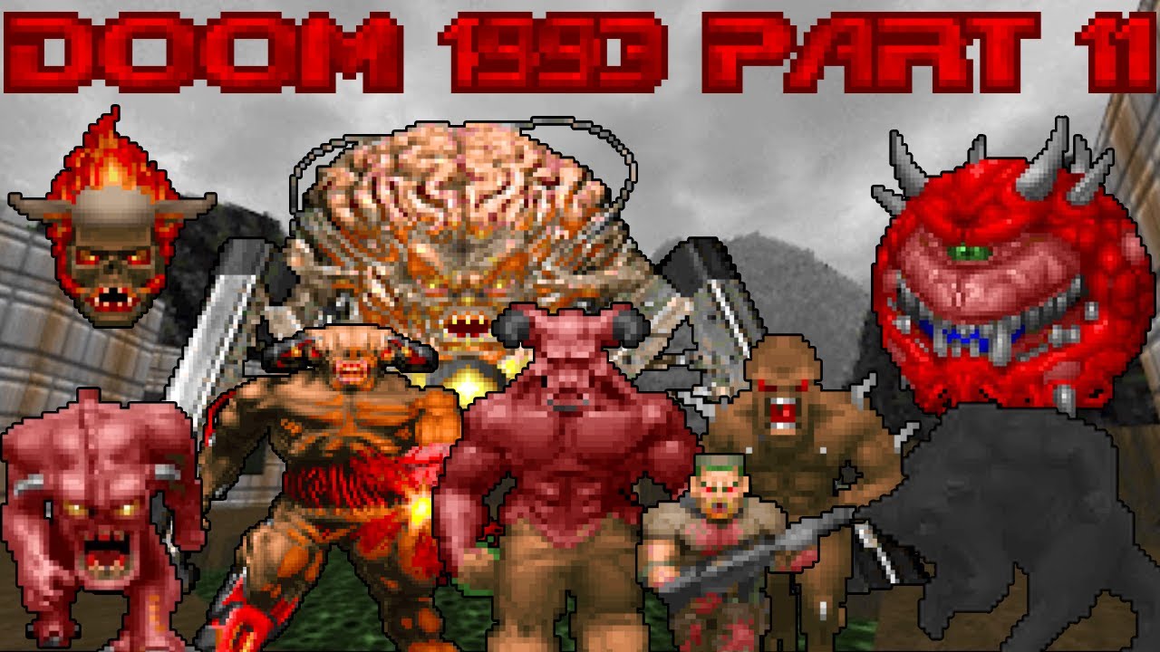 Doom 1993 Part 11 (Gameplay No Commentary) (Episode 4 Perfect Hatred)