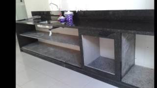 Reforma na Cozinha#Granito/Cooktop/Forno Embutido