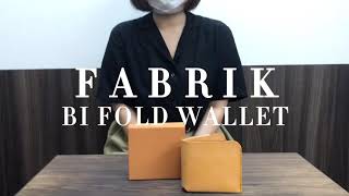 【FABRIK】マネークリップと小銭入れがドッキングした、ハイブリッドな二つ折り財布