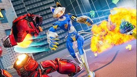 New Cat Robot Car Transformation Part-4 | Rescue City Cat Robot Car Android GamePlay | By Game Crazy