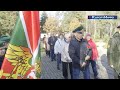 Подвигу Андрея Коробицына посвятили памятное мероприятие в сестрорецком сквере Пограничников