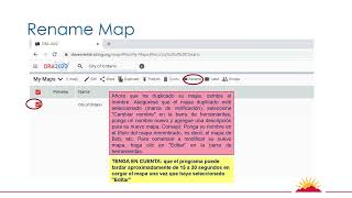 Cuidad de Ontario Instrucciones para La Heramienta de Mapa